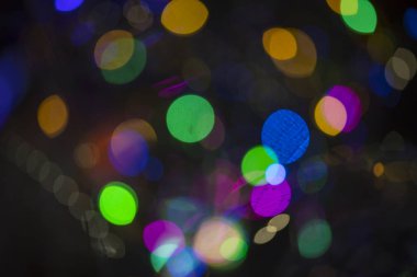 Soyut şenlikli koyu renkli bulanıklık noktalar arka plan