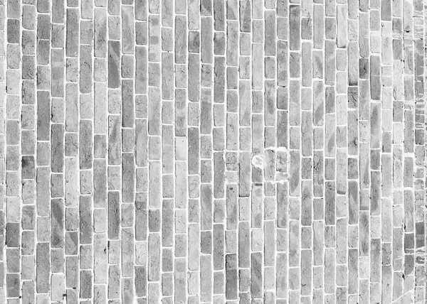Stary Mur Murowany Czarno Biały — Zdjęcie stockowe