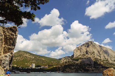 gündüz, deniz kıyı şeridi görünümü 