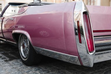 Klasik Amerikan araba tampon