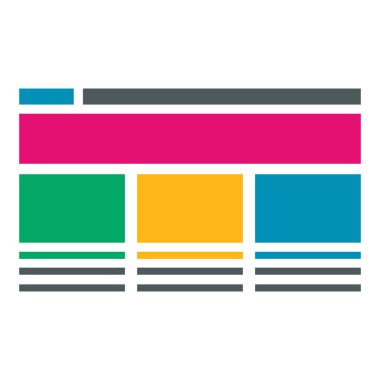 düz web geliştirme kavramı, içerik, adaptif düzeni, Kullanıcı deneyimi, tel kafes, kodlama, etkileşim optimizasyon sayfa vektör çizim açılış