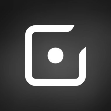 onay kutusunu nokta simgesiyle veya satır onay işareti. düz stil vektör illüstrasyon izole siyah arka plan üzerine.