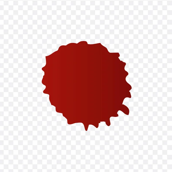Реалістичні Кровотечі Краплі Крові Векторний Набір Розщеплює Червоне Чорнило Векторна — стоковий вектор