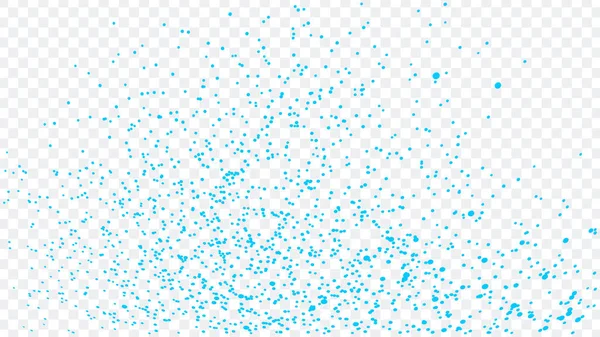 Blue Glitter Powder Particles Splash Background Blue Scattered Dust Magic — Stock Photo, Image