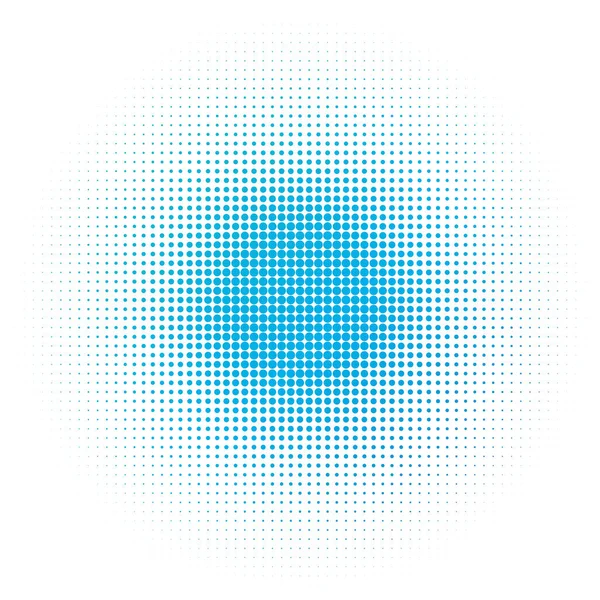 青の抽象的なベクトル サークルのラウンドのスポットやドット デザインのテクスチャ ベクトル — ストックベクタ