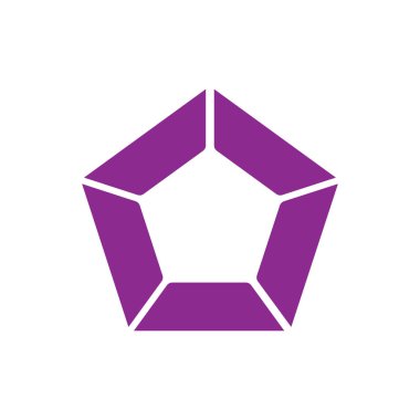 Infographic için vektör daire pentagon öğe. Bisiklete binme diyagramı, grafik, tanıtım için şablon. İş kavramı 5 seçenekleri, parçalar, adımları veya işlemleri ile.