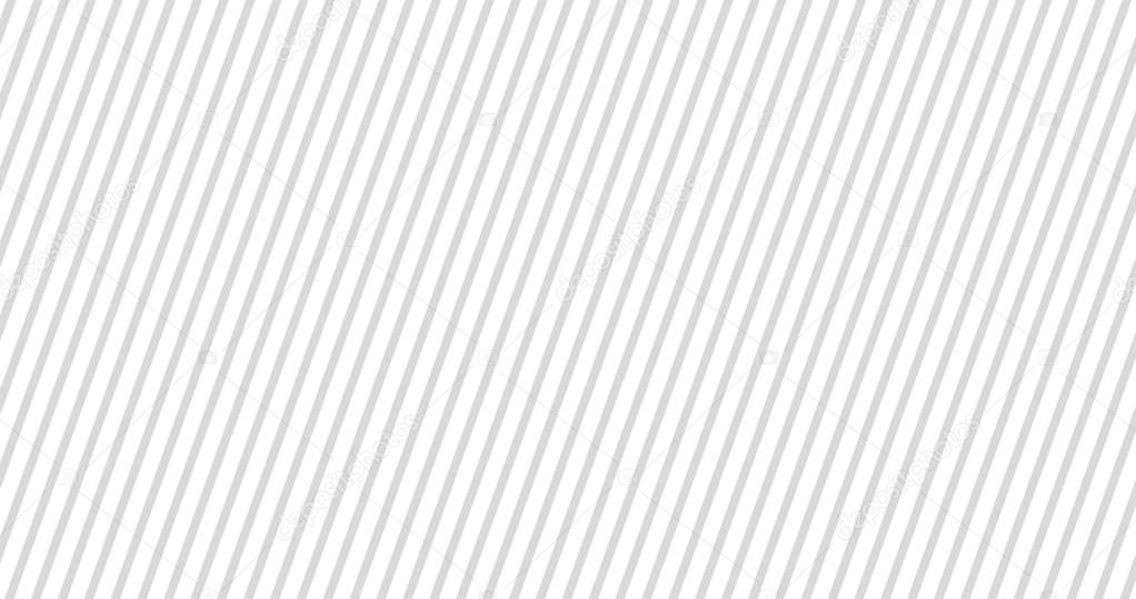 Diagonal lines white hd background. Seamless texture. Repeat stripes. Vector illustration.