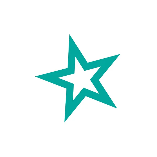 Вектор піктограми зірки. Зірка рангу. Модний плоский дизайн. Піктограма веб-сайту Star, мобільний додаток. Ілюстрація логотипу ізольована на білому тлі . — стоковий вектор