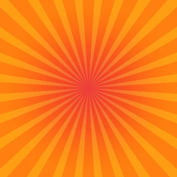 Soleil ou soleil d'été. Jaune orange brillant Ray Beam fond. Illustration vectorielle de stock — Image vectorielle