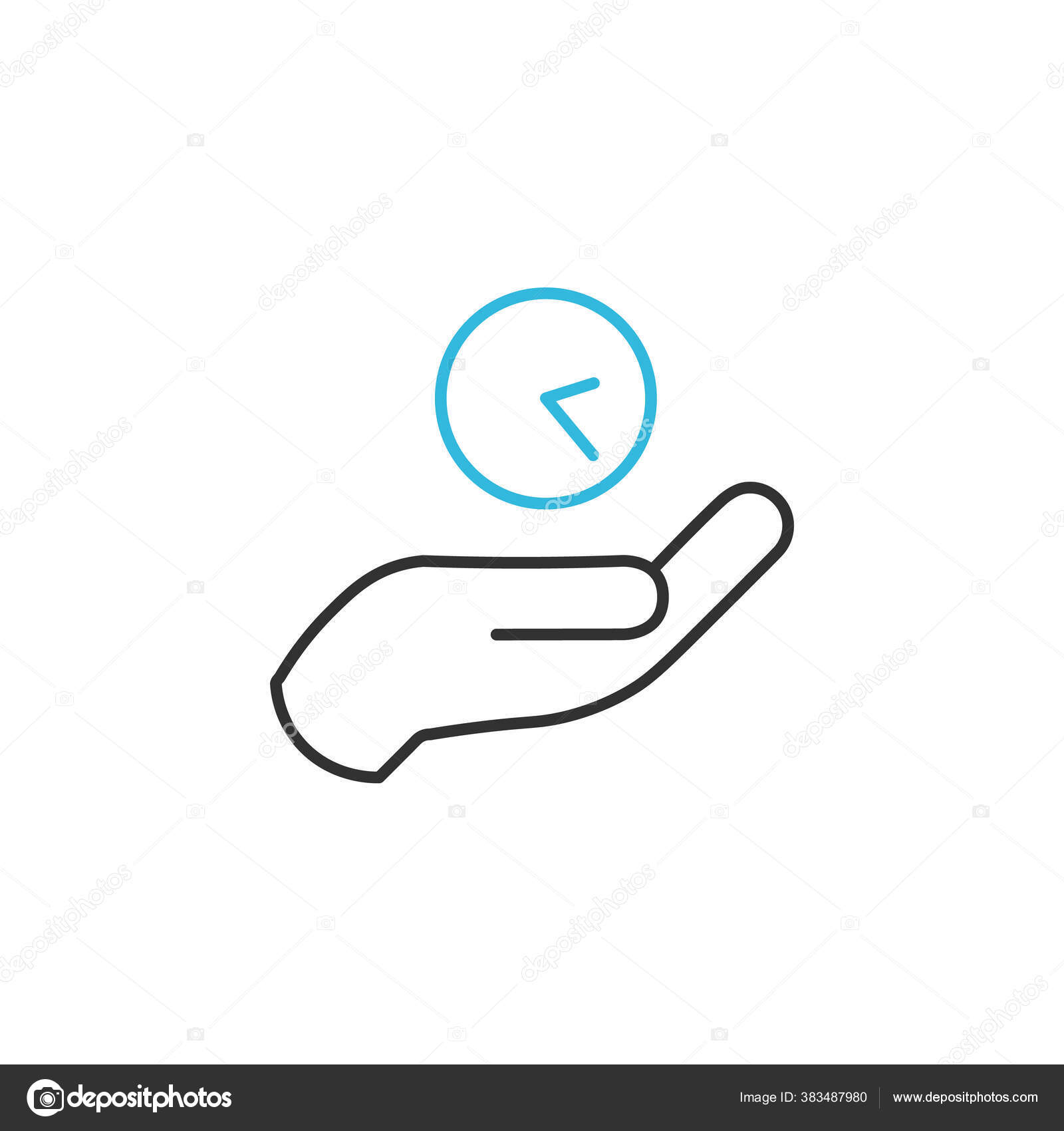 Vektorgrafiken Icono De La Mano Del Vector Vektorbilder Icono De La Mano Del Vector Seite 66 Depositphotos