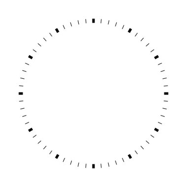 Saat yüzü. Saat eller çevirin. Arama saat ve dakika var. Vektör çizim