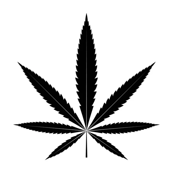 Tanda tangan Cannabis - Stok Vektor