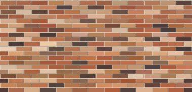Brick wall vector