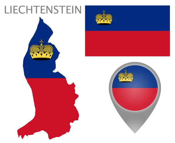 Liechtenstein — Wektor stockowy