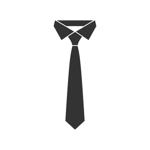 Znak necktie — Stockový vektor