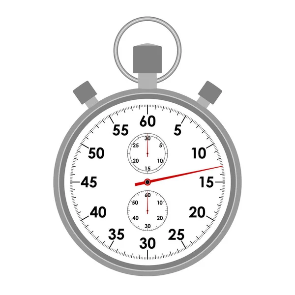 Stopwatch teken — Stockvector