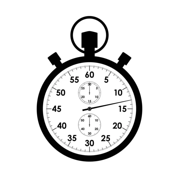 Stopwatch-symbool — Stockvector