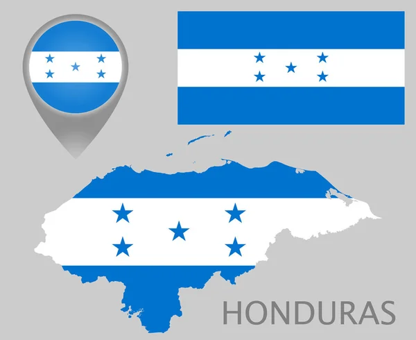 Honduras — Stockvektor