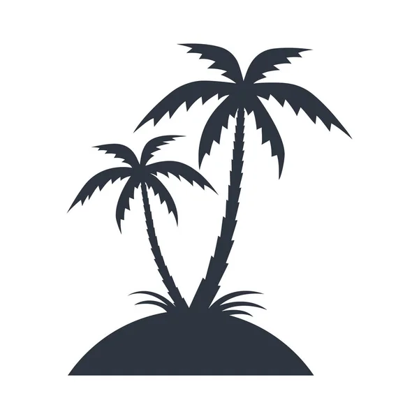 Palmeras — Vector de stock