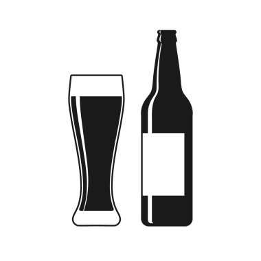 Bira şişesi ve cam işareti