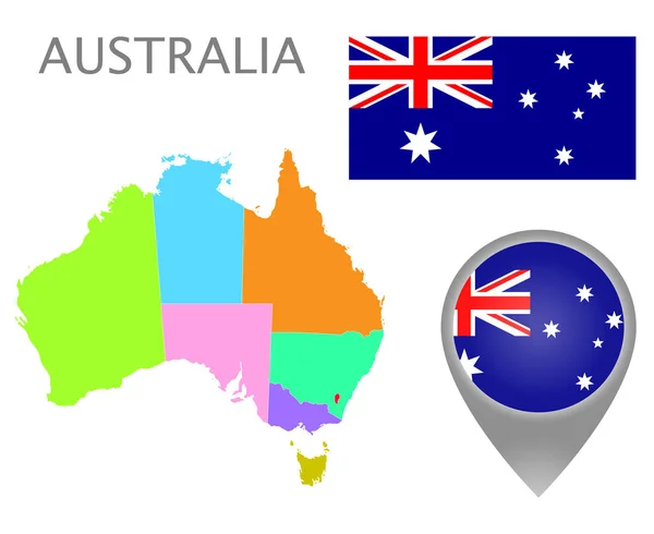 Австралия — стоковый вектор