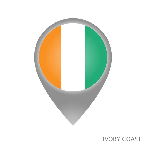 Ivory Coast Point — Stock vektor