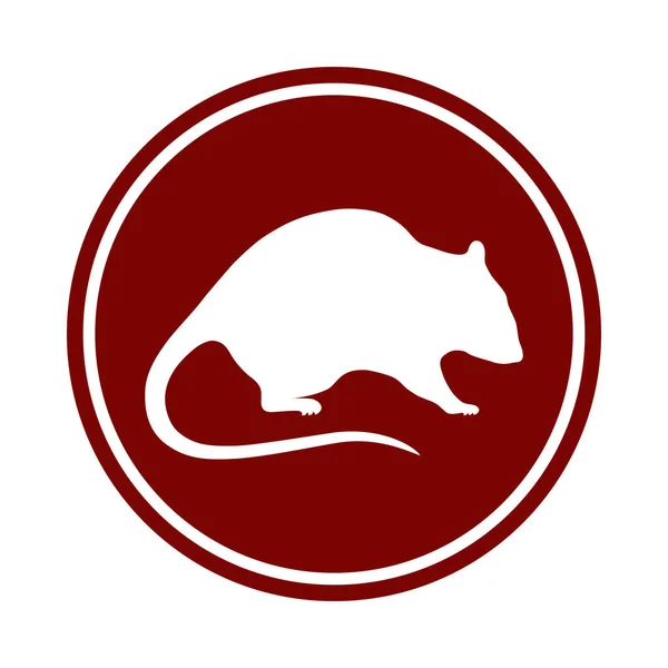 Rat symbol — Stock vektor