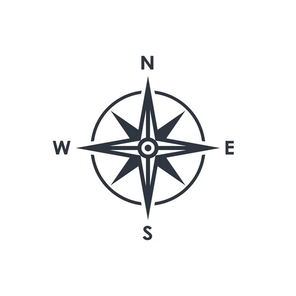Kompass tecken — Stock vektor