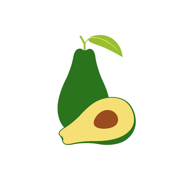 Signo de aguacate — Vector de stock