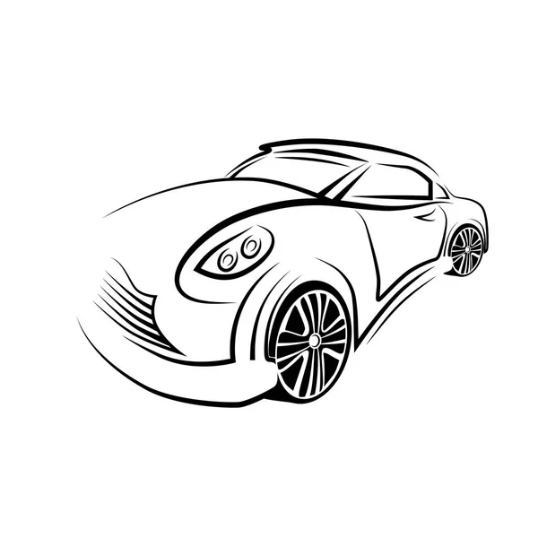 Векторне Зображення Емблеми Автомобіля — стоковий вектор