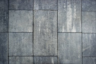 sokak döşeme parke doku arka plan gri mavi