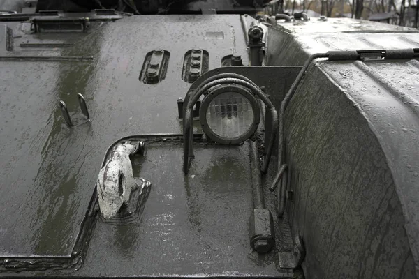 Maart 2019 Kiev Oekraïne Delen Van Tank — Stockfoto