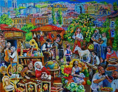 Resmi Yahudi pazarı. Madde.