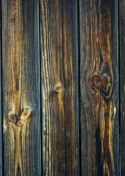 Aus Alten Holzbrettern Geschwärzt Hintergrund Textur Des Baumes Eiche — Stockfoto