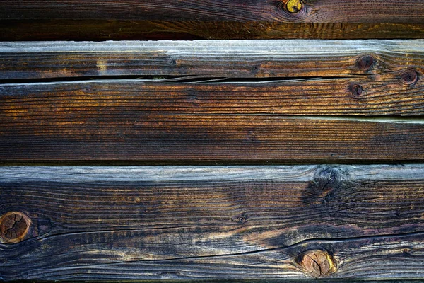 Pozadí Textury Staré Dřevěné Desky Polokruhová Kulatina Chýše — Stock fotografie