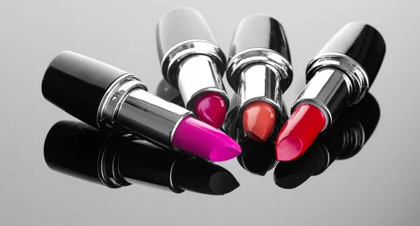 Lipstick. Professional makeup and beauty. Lipstick tints palette — Stock Photo, Image