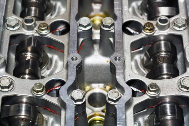 Araba motor silindir kapağı sonra makine ve derleme
