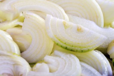 Kesilmiş soğan arka plan