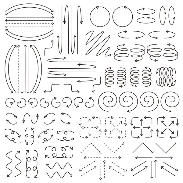 箭头集合矢量文件集 — 图库矢量图片
