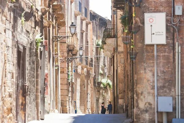 Taranto Apulia Włochy Średnim Wieku Architektury Starego Miasta Tarent — Zdjęcie stockowe