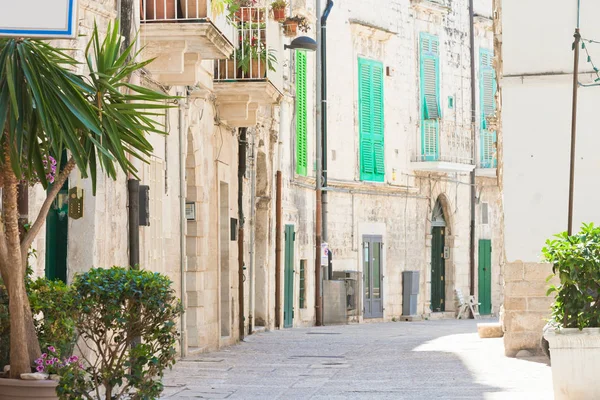 Molfetta Apulia Włochy Uspokajająca Atmosfera Starym Mieście Molfetta — Zdjęcie stockowe