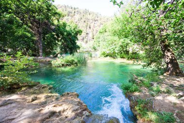 Krka, Sibenik, Hırvatistan - Krka Nation içinde bir glade de Bakış Açısı