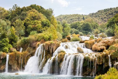 Krka, Sibenik, Hırvatistan - Etkileyici manzara ile Yürüyüş