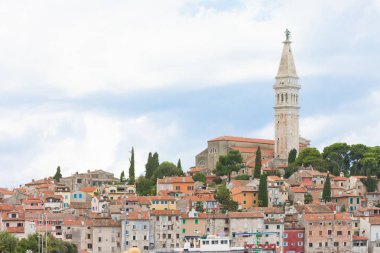 Rovinj, Istria, Hırvatistan - Rovinj'in eski kentine bak