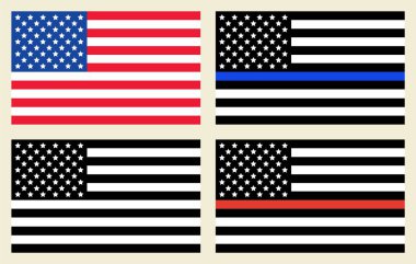 Vektörel üreme bayrakları - Amerika Birleşik Devletleri sembolü