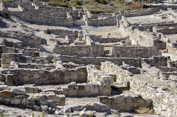 Kameiros Antika Stad Rhodos Dodekanisos Grekland — Stockfoto