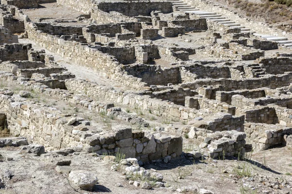 Kameiros Antika Stad Rhodos Dodekanisos Grekland — Stockfoto