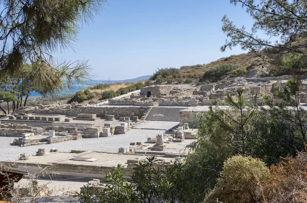 Kameiros Città Antica Rodi Dodecaneso Grecia — Foto Stock