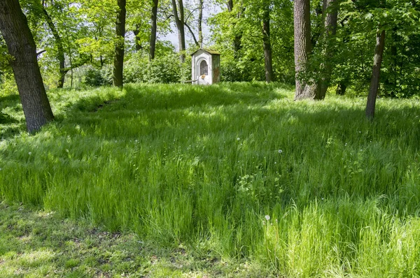 Saint Nicholas Chapel Kacina Chateau Public Park Czech Republic — Stock Photo, Image