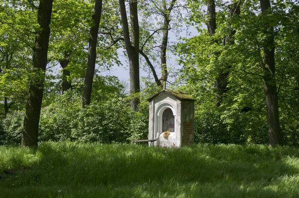 Saint Nicholas Chapel Kacina Chateau Public Park Czech Republic — Stock Photo, Image